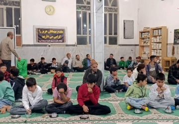 مراسم گرامیداشت هفته دفاع مقدس ویژه نوجوانان در کلاته رودبار