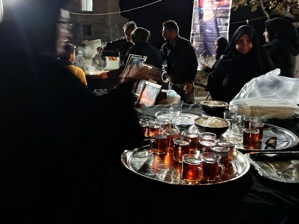 برپایی ایستگاه صلواتی در کاشمر