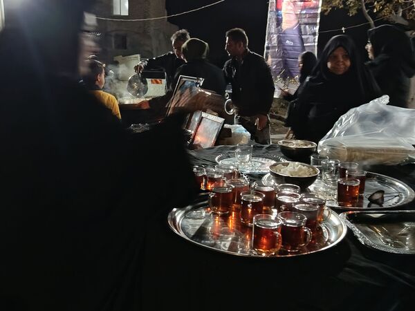برپایی ایستگاه صلواتی در کاشمر