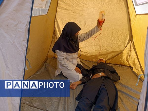 مانور زلزله در دبیرستان آرمینه مصلی نژاد