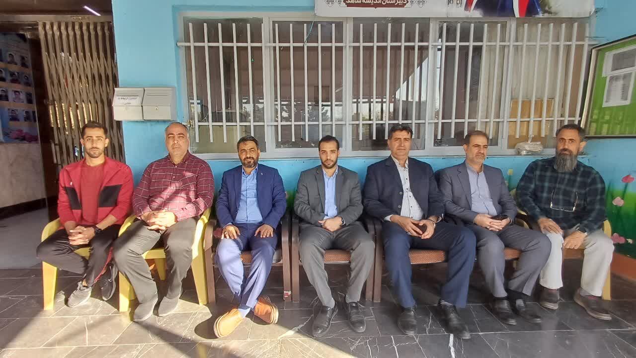 انتخابات انجمن ورزشی و المپیاد دانش‌آموزی دبیرستان اندیشه شاهد 