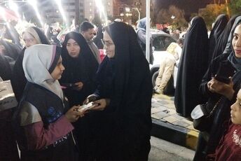 برپایی موکب بسیج فرهنگیان اصفهان