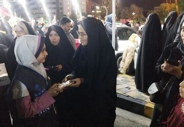 برپایی موکب بسیج فرهنگیان اصفهان