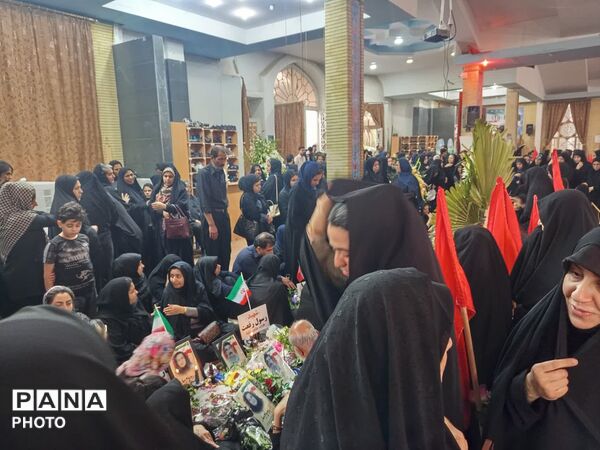چهلمین روز از شهادت شهدای دادگستری شهرستان لارستان 
