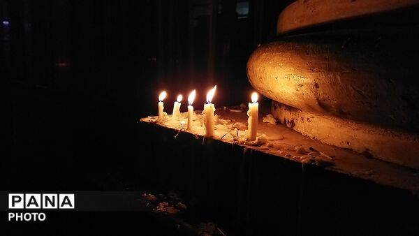 نیشابور در شب شام غریبان نورانی شد 