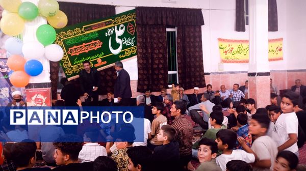 مراسم عید غدیرخم در مسجد جامع شهر تیتکانلو 