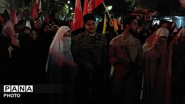 حضور عروس و داماد های جانفدا در رژه اقتدار جانفدایان ایران نیشابور 