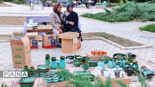برگزاری همایش پیاده روی خانوادگی در باغ بانوان نجف آباد 