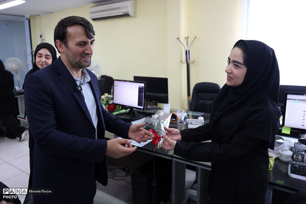 بازدید علی فرهادی سخنگوی وزارت آموزش و پرورش از خبرگزاری پانا