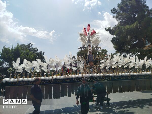 اشک و خون؛ نیشابور در سوگ پیامبر رحمت و امام مجتبای آل‌محمد (ع) غرق در عزاداری شد