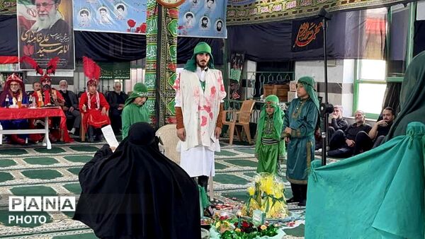 داغ علی اکبر در نینوا 