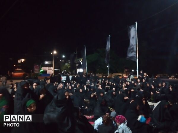شب عاشورا به نام  و یادحسین در شهر بار