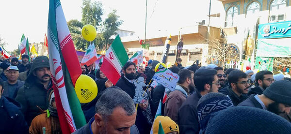 راهپیمایی 22 بهمن در قم -1