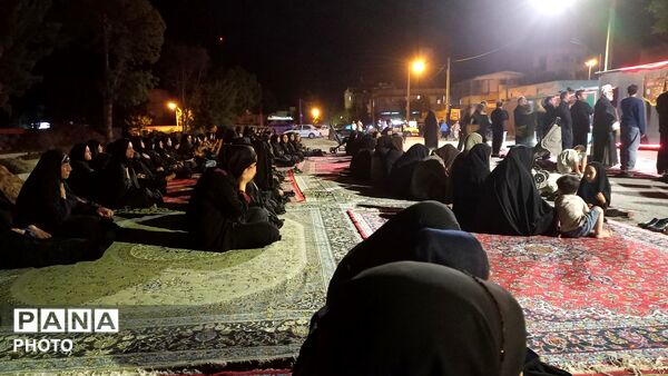 شبی از اشک و ارادت وفریاد احلی من العسل در میان الشتری  ها