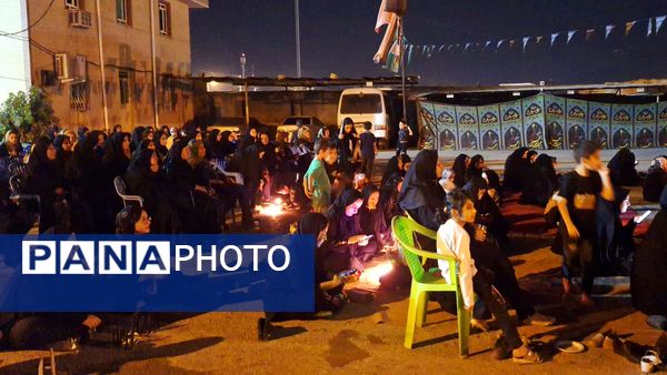 مراسم شام غریبان در شهرستان لنده