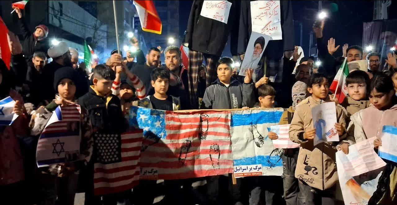نوزدهمین تجمع خون‌خواهی مردم فردیس در پی شهادت قائد امت