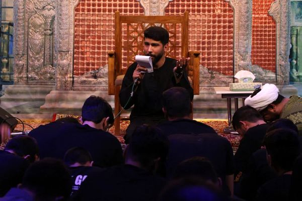 جوانان کاشمری در شب تاسوعا سنگ تمام گذاشتند