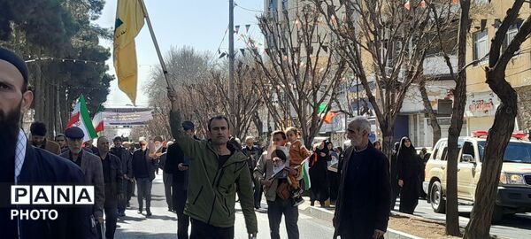 اجتماع پرشور و باشکوه مردم کرج به خونخواهی رهبر انقلاب