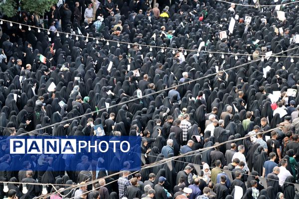 وداع تاریخی مشهدی‌ها با خادم‌الرضا؛ شهید جمهور