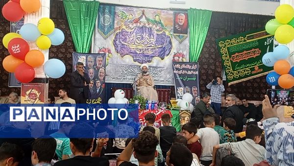 مراسم عید غدیرخم در مسجد جامع شهر تیتکانلو 