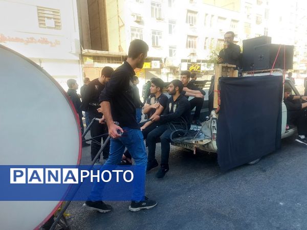 حضور هیئت های عزاداری سید الشهدا در حرم مطهر رضوی