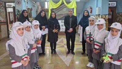 افتتاح اتاق بهداشت مدرسه حاج جعفر بیگلری