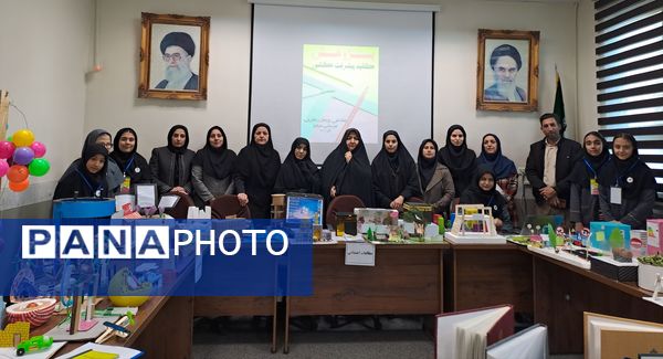 نمایشگاه دست‌سازه در دبیرستان ذبیح الله هوشیار