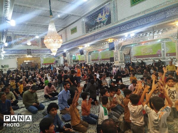 مراسم جشن آغاز امامت حضرت ولی عصر در نیشابور 