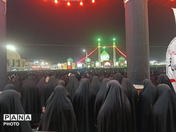 تشییع تاریخی پیکر رهبر شهید از جمکران تا حرم کریمه اهل بیت (س)