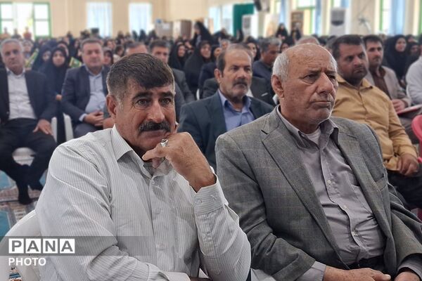  آیین تکریم و معارفه فرمانده ناحیه مقاومت بسیج شهرستان باشت