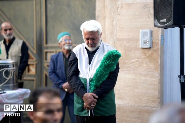 مراسم خادم الحسین شهید ابوذر رستمی‌نیا در کرج