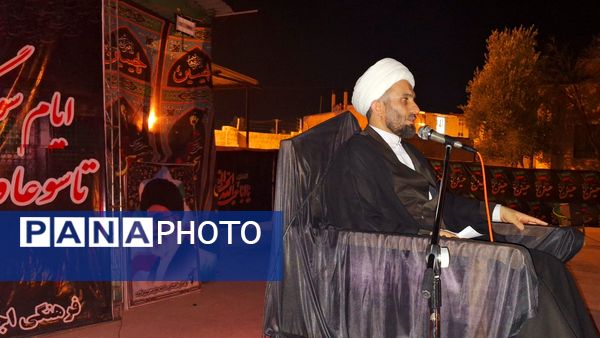 مراسم شام غریبان در شهرستان لنده