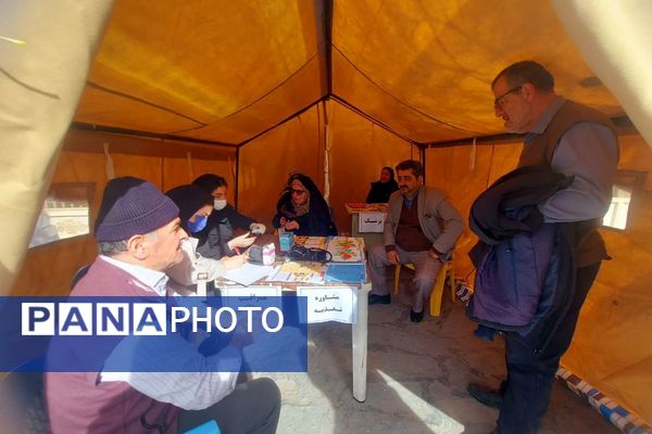 رونمایی از  تابلو «سه‌رنگ عشق» تا خدمت‌رسانی بی‌وقفه به مردم