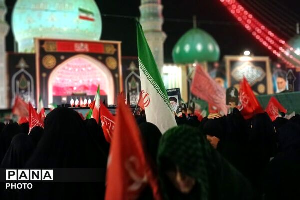 وداع با آقای شهید ایران در آستان مقدس جمکران