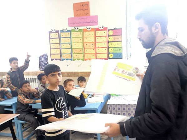 اجرای طرح همیار گاز در دبستان شهید پسندیده فدافن گامی نو برای فرهنگ‌سازی ایمنی 