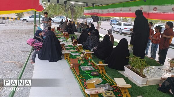 تجدید میثاق با منجی عالم در میدان شهدای میناب