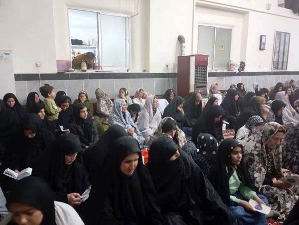 مراسم احیای شب بیست و سوم ماه رمضان در شهر تیتکانلو