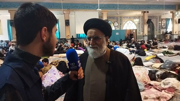 بازدید مسئولین شهرستان از اعتکاف دانش‌آموزی 