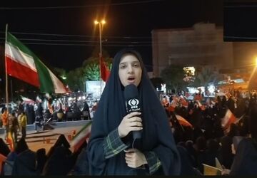 عزاداری نخستین شب محرم در میدان شهرداری قم