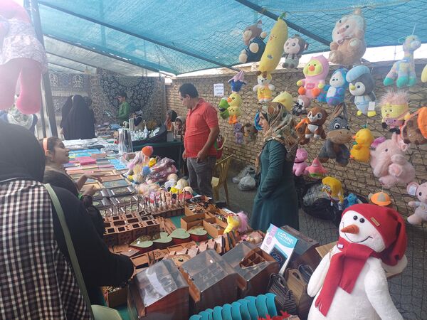 جشنواره و نمایشگاه بومی و محلی بهار در بهار روستای جندابه