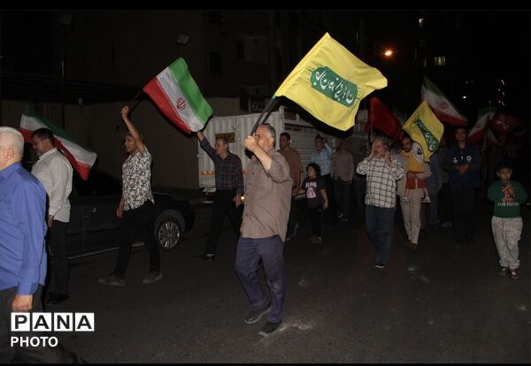 از ندای «الله‌اکبر» تا فریاد وفاداری در فلکه سوم خزانه، یک‌صدا علیه ضد ولایت فقیه