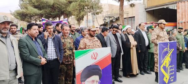 راهپیمایی روز13 آبان در شهر کلات برگزار شد