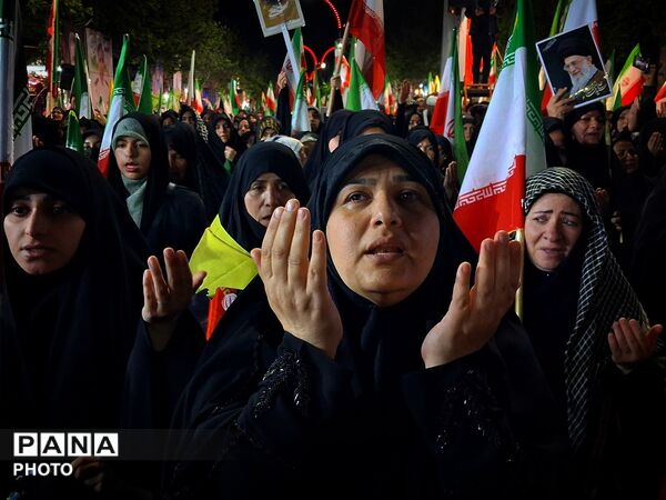 حضور پرشور مردم کاشمر در اجتماعات