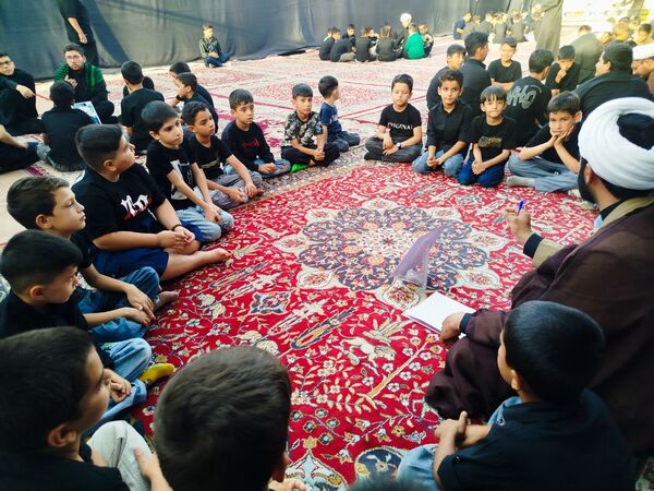 شور حسینی نوجوانان کاشمری در «انصار المهدی»