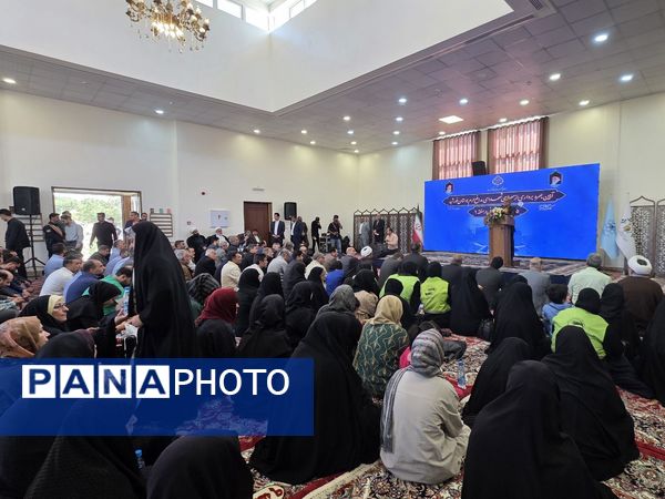 آیین بهره برداری ۱۶ پروژه عمرانی منطقه ۹ مشهد