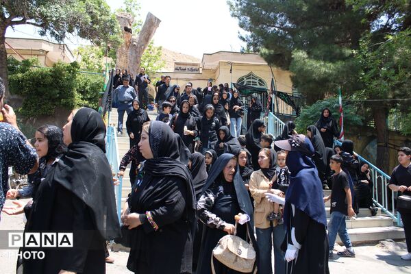 مراسم سوگواری عاشورا در فرخک، غار، بشرآباد و دربهشت با آداب سنتی