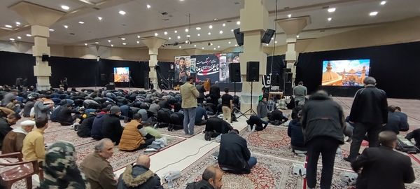 مراسم شب بیست سوم ماه رمضان در مصلی امام خمینی شهرستان بجنورد استان خراسان شمالی