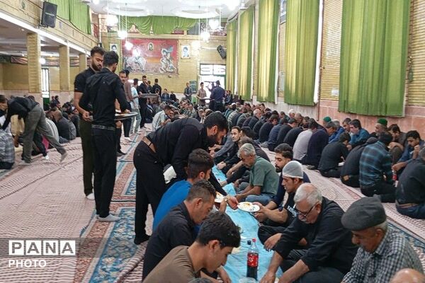 مراسم عزاداری امام رضا علیه السلام در حسینیه شهر بار نیشابور