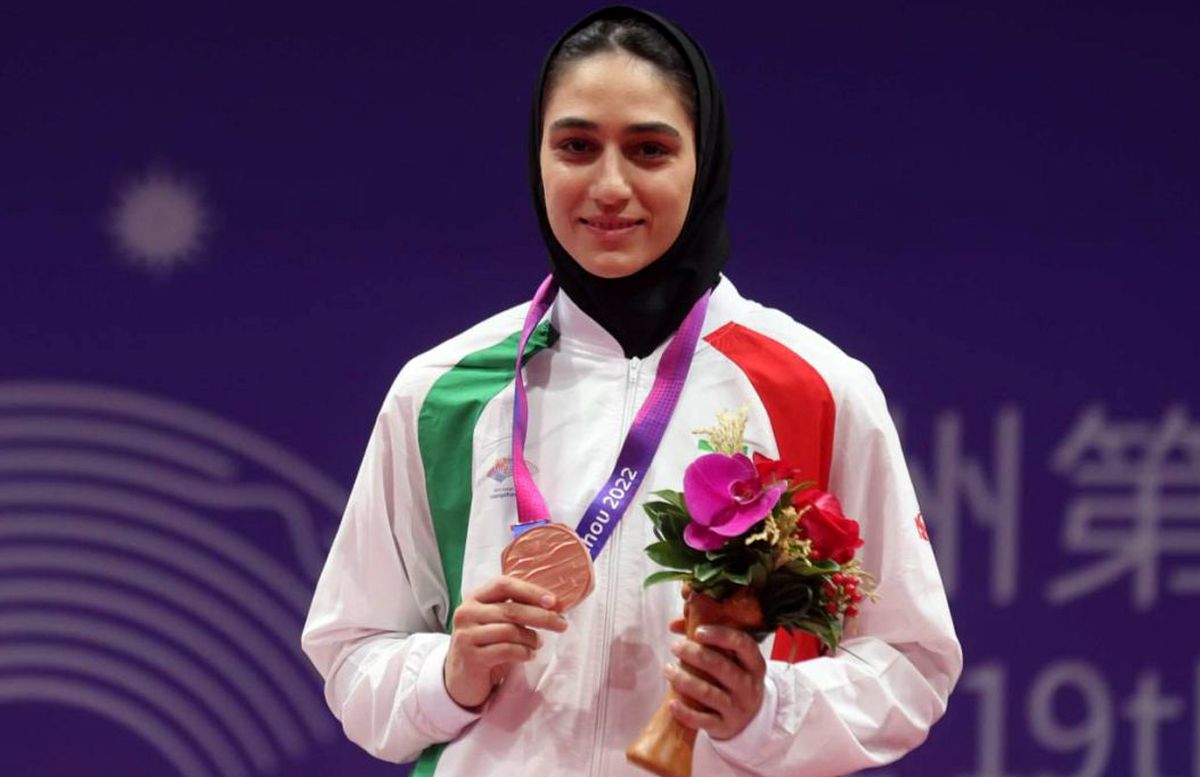 جونبی سوگی دختر تکواندوکار ایران به مسابقات جهانی؛  ویزای چین در دست  میرحسینی