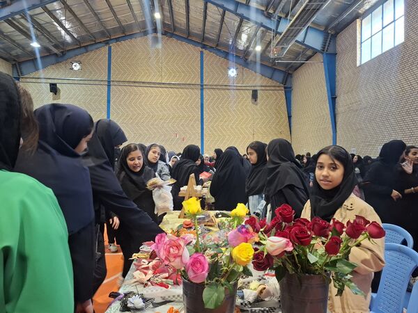 بازارچه کسب و کار دانش‌آموزی دبیرستان پردیسان سملقان
